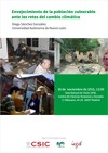 Conferencia: "Envejecimiento de la población vulnerable ante los retos del cambio climático"