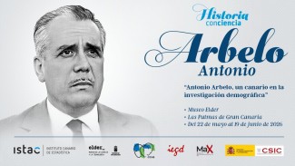 Exposición "Antonio Arbelo, un canario en la investigación demográfica”
