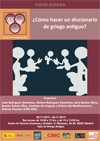 Cartel SC Diccionario Griego XV Semana de la Ciencia 2015: Visita Guiada "¿Cómo hacer un diccionario de griego antiguo?"