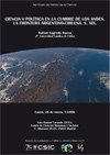 Seminario de Historia de la Ciencia: "Ciencia y política en la cumbre de los Andes. La frontera Argentino-Chilena. S. XIX"