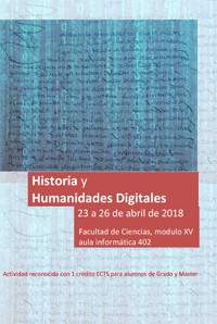 Cartel del curso Curso: "Historia y Humanidades Digitales"