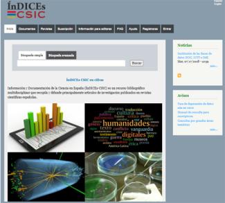 Información y Documentación de la Ciencia en España (ÍnDICEs-CSIC)