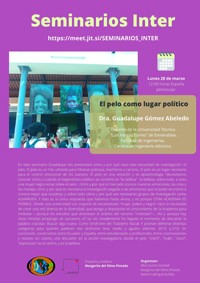 Seminarios INTER: "El pelo como lugar político"