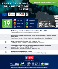 Jornadas de Historia y Patrimonio: Epidemias y plagas en la historia del Caribe"