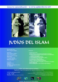Cartel del curso Curso de especialización "Judíos del Islam"