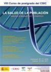Cartel del programa del curso Programa de los Seminarios semanales - VIII Curso de Postgrado "La Salud de la Población. Análisis demográfico y estadístico"