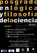 Cartel del master "Máster en Lógica y Filosofía de la Ciencia" Posgrado: Lógica y Filosofía de la Ciencia