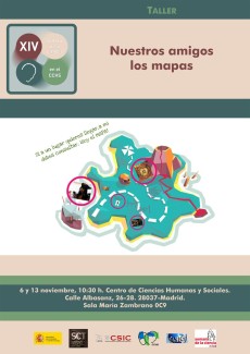 Semana de la Ciencia 2014: "Nuestros amigos los mapas" Semana de la Ciencia 2014: "Nuestros amigos los mapas"