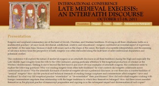 International Conference "Late Medieval: An Interfaith discourse"