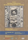 Seminario "Hard Times in Medieval Cairo: The Support of a Mamluk Sultan’s Monument"