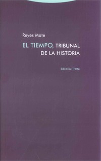 Cubierta del libro Debate en torno al libro “El tiempo, tribunal de la historia”, de Reyes Mate (IFS-CSIC)