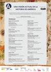 Cartel programa Ciclo de Conferencias "Una visión actual de la Historia de América"