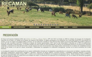 Renta y el Capital de los Montes de Andalucía (RECAMAN) Renta y el Capital de los Montes de Andalucía (RECAMAN)