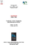 Cartel del seminario Seminario Abierto del Grupo de Estudios Árabes «Trabajos en curso»: "Testimonio, verdad e imaginación. Cómo fabricamos los hechos"