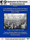 Seminario de Estudios Internacionales: "Los exiliados de los países del Este y las Comunidades Europeas durante la Guerra Fría"