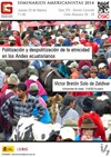 Cartel del seminario Seminarios Americanistas 2014: "Politización y despolitización de la etnicidad en los Andes ecuatorianos"