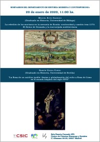 Seminarios del Departamento de Historia Moderna y Contemporánea