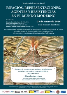 Seminario «Espacios, representaciones, agentes y resistencias en el mundo moderno»
