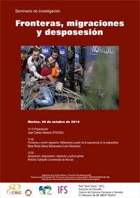 Seminario de Investigación  Fronteras, migraciones y desposesión