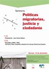 Seminario: «Políticas Migratorias, Justicia y Ciudadanía»: “Del Este al Oeste. Geopolítica migratoria de la Europa Oriental hacia España”