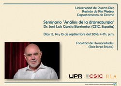 Seminario "Análisis de la Dramaturgia"