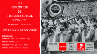 III Seminario de Historia Actual 2020-2021: Juventud y revolución