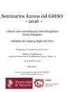 Seminarios Áureos del GRISO 2016