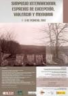 I Simposio Internacional Espacios de Excepción, Violencia y Memoria / 1st International Conference Spatialities of Exception, Violence and Memory