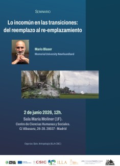 Seminario "Lo incomún en las transiciones: del reemplazo al re-emplazamiento"