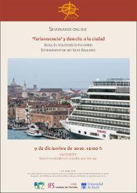 Seminario URBS: "Turismocracia’ y derecho a la ciudad"