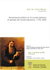 Cartel del seminario Seminario: "El pensamiento político en el Mundo Atlántico. El ejemplo del conservadurismo, 1770-1840"