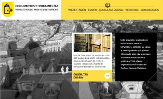Documentos y herramientas para el estudio del Archivo Secreto Vaticano