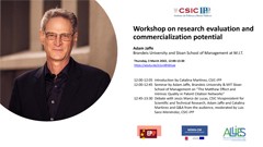 Adam Jaffe Jornada sobre evaluación de la investigación y transferencia